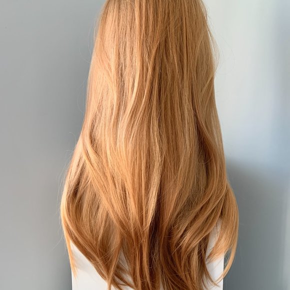 NEW Long Auburn Synthetic Wig - Picture 2 of 4